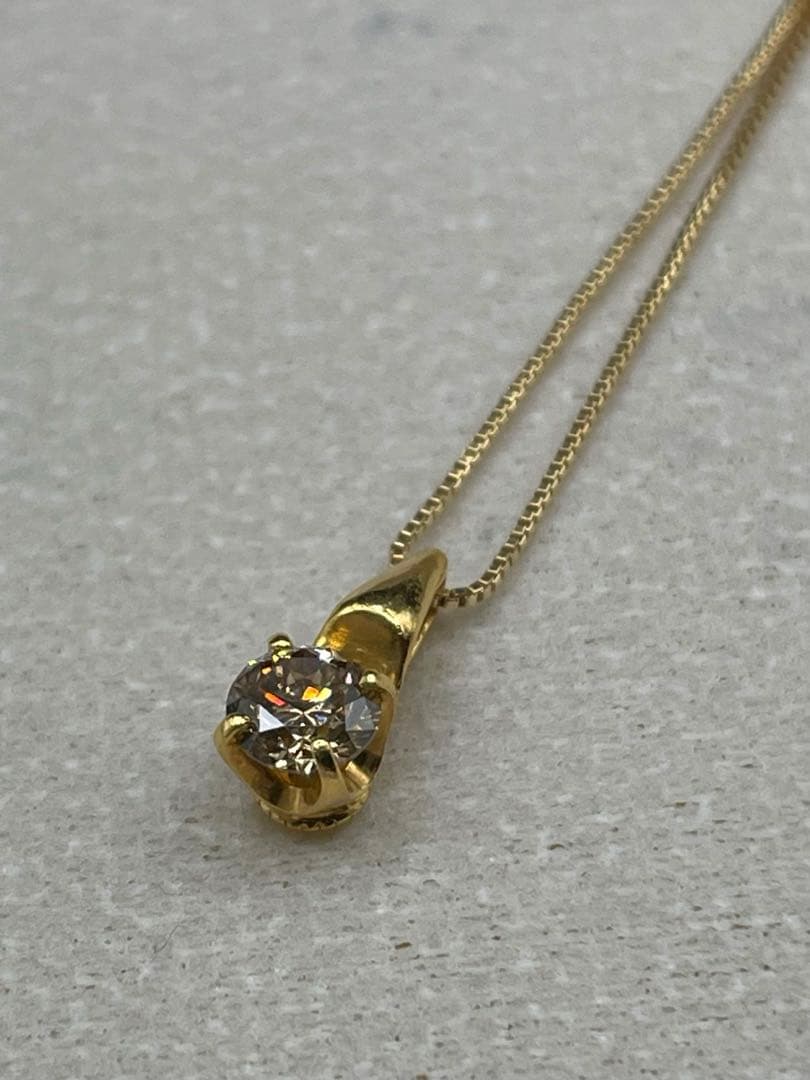 JA115★高級 ダイヤモンド0.3ct K24 ペンダントヘッド