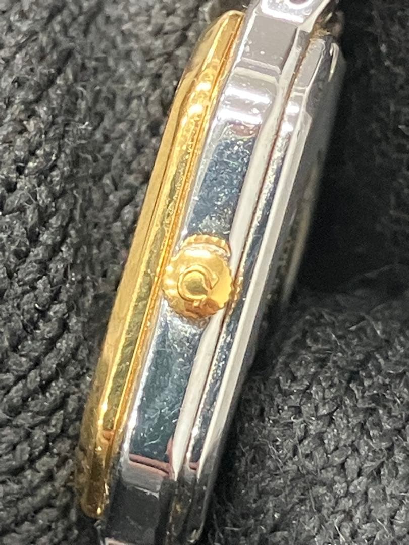 L*S様 不動 オメガ デビル ヴィンテージ シャンパン文字盤 クオーツ腕時計