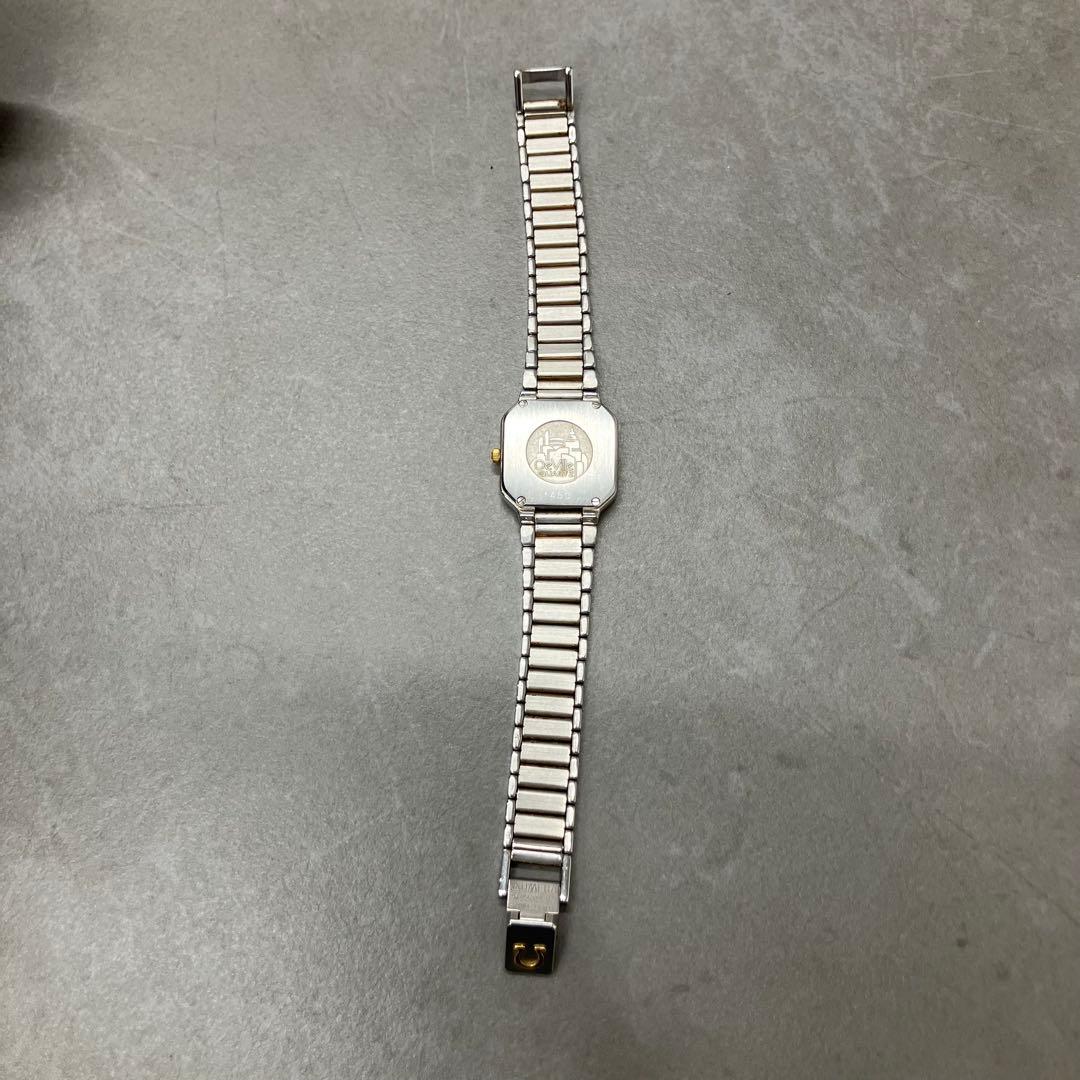 L*S様 不動 オメガ デビル ヴィンテージ シャンパン文字盤 クオーツ腕時計