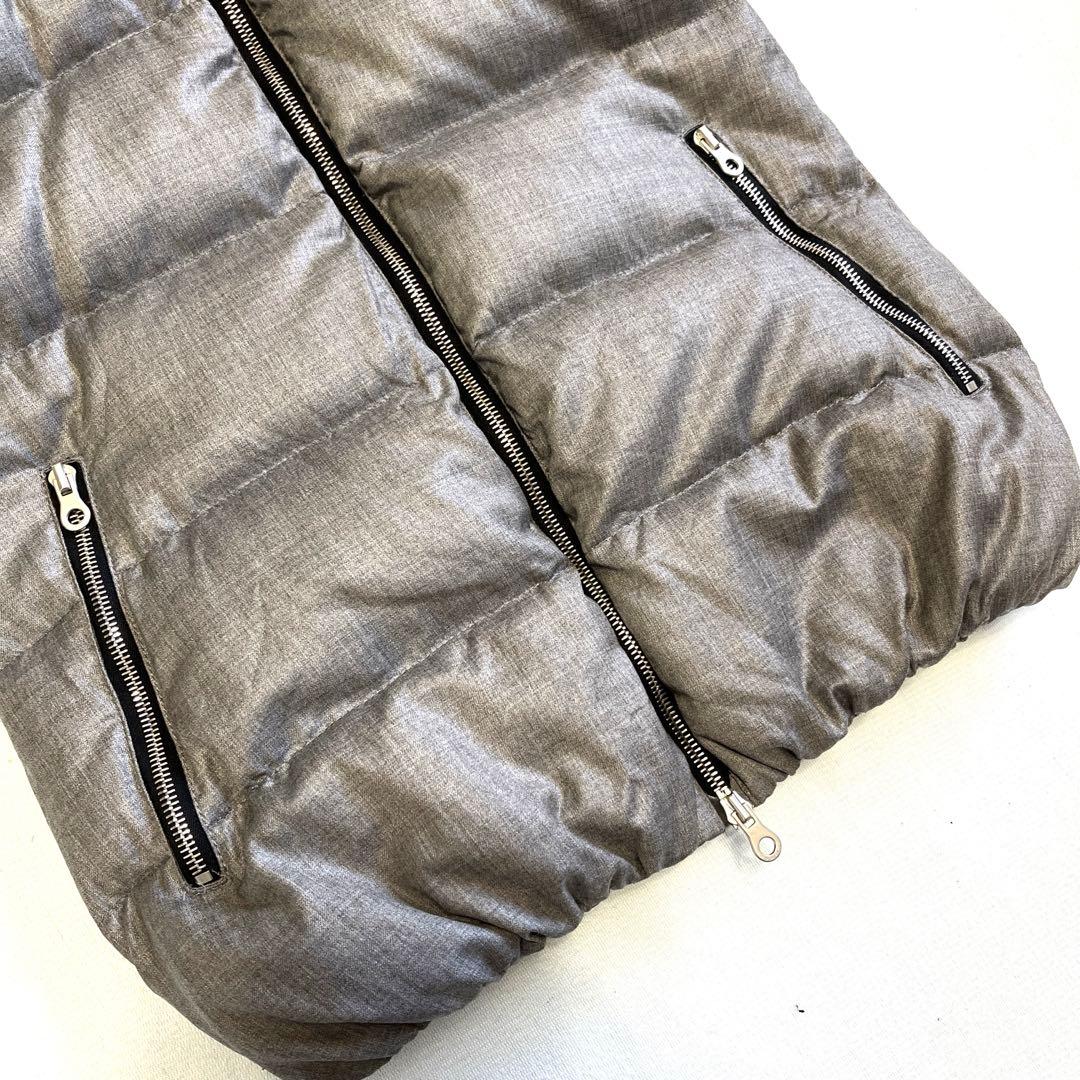 DUVETICA デュベティカ　レディース　ダウンベスト グレー　42