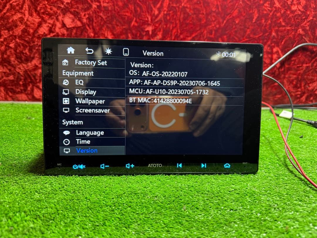 ATOTO カーナビ 大型ディスプレイ