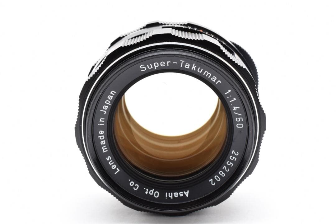 【黄変なし】Super Takumar 50mm F1.4 フード付 C109