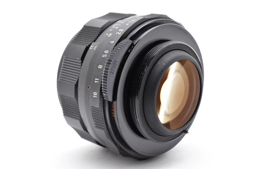 【黄変なし】Super Takumar 50mm F1.4 フード付 C109