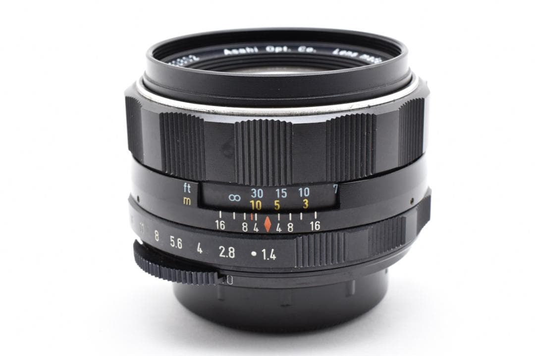 【黄変なし】Super Takumar 50mm F1.4 フード付 C109