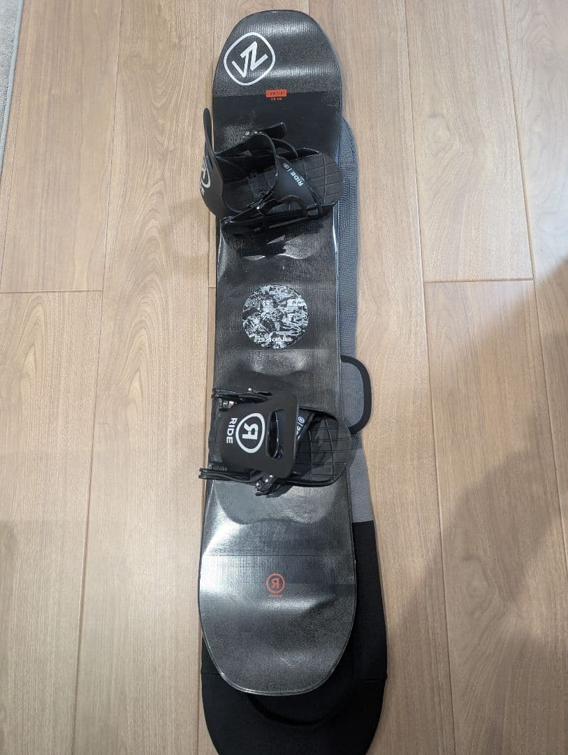 RIDE スノーボード 2点セット　ソールカバー付き　110cm