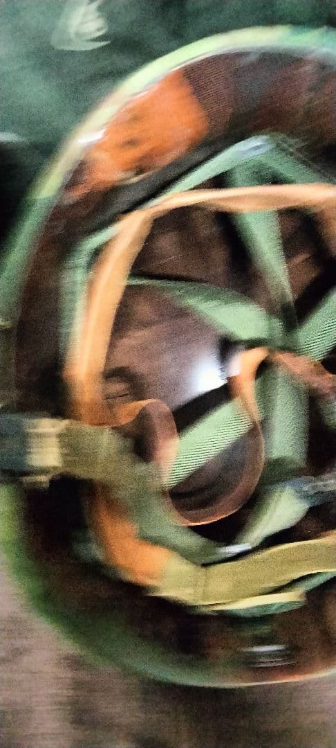 や*ん様 迷彩色 ヘルメット