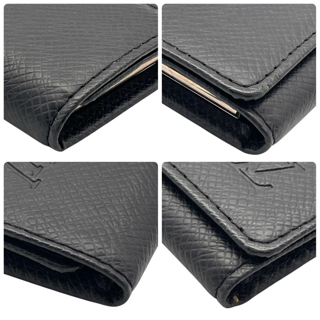 ✨超美品✨ルイ・ヴィトン　キーケース　4連キーケース　タイガ　ブラック