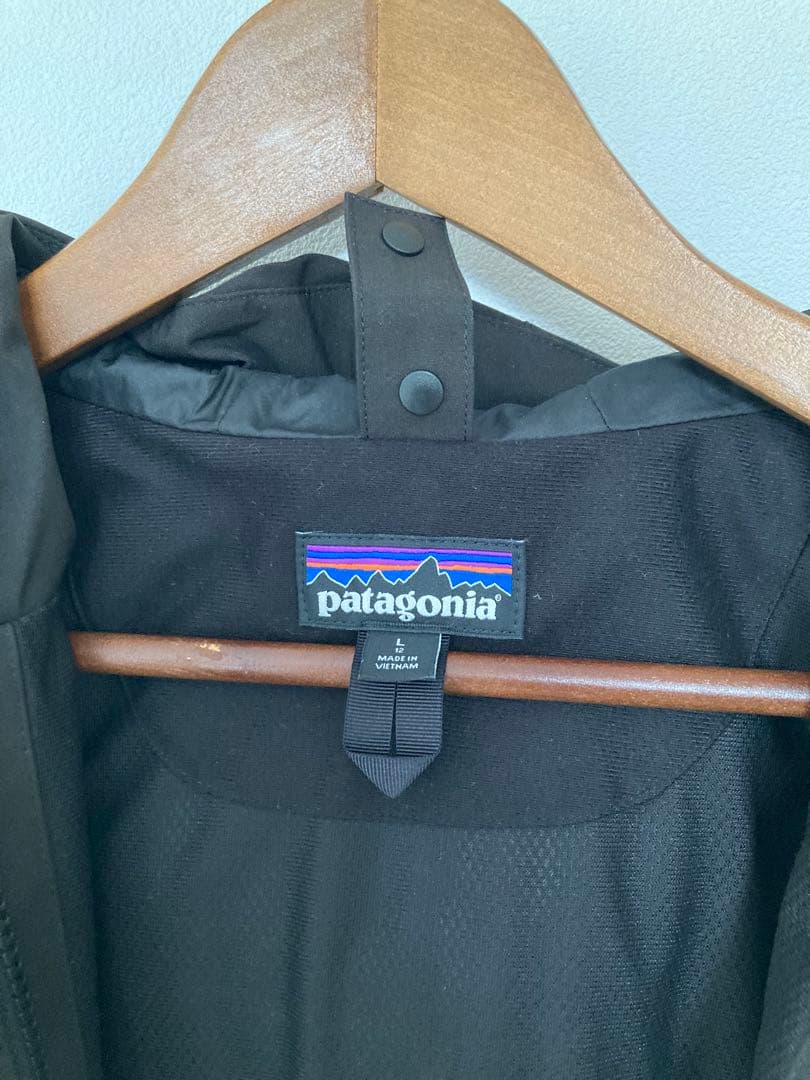 patagonia フォーインワン・エブリディジャケット　キッズ　黒　L12