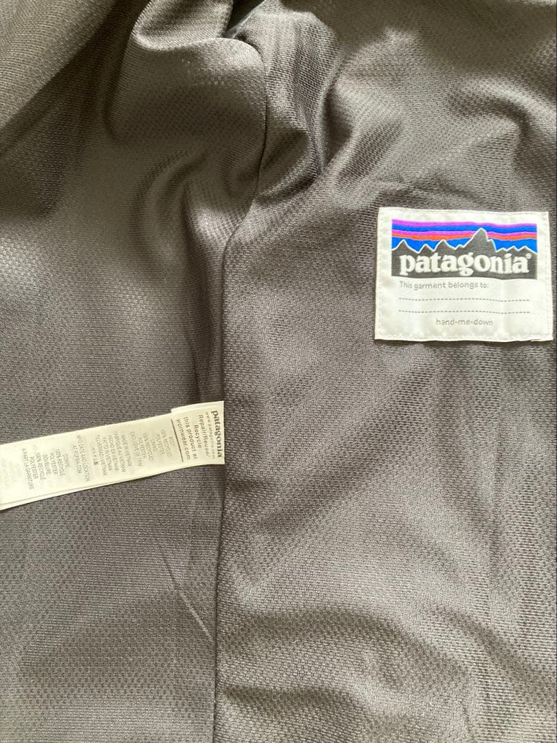 patagonia フォーインワン・エブリディジャケット　キッズ　黒　L12