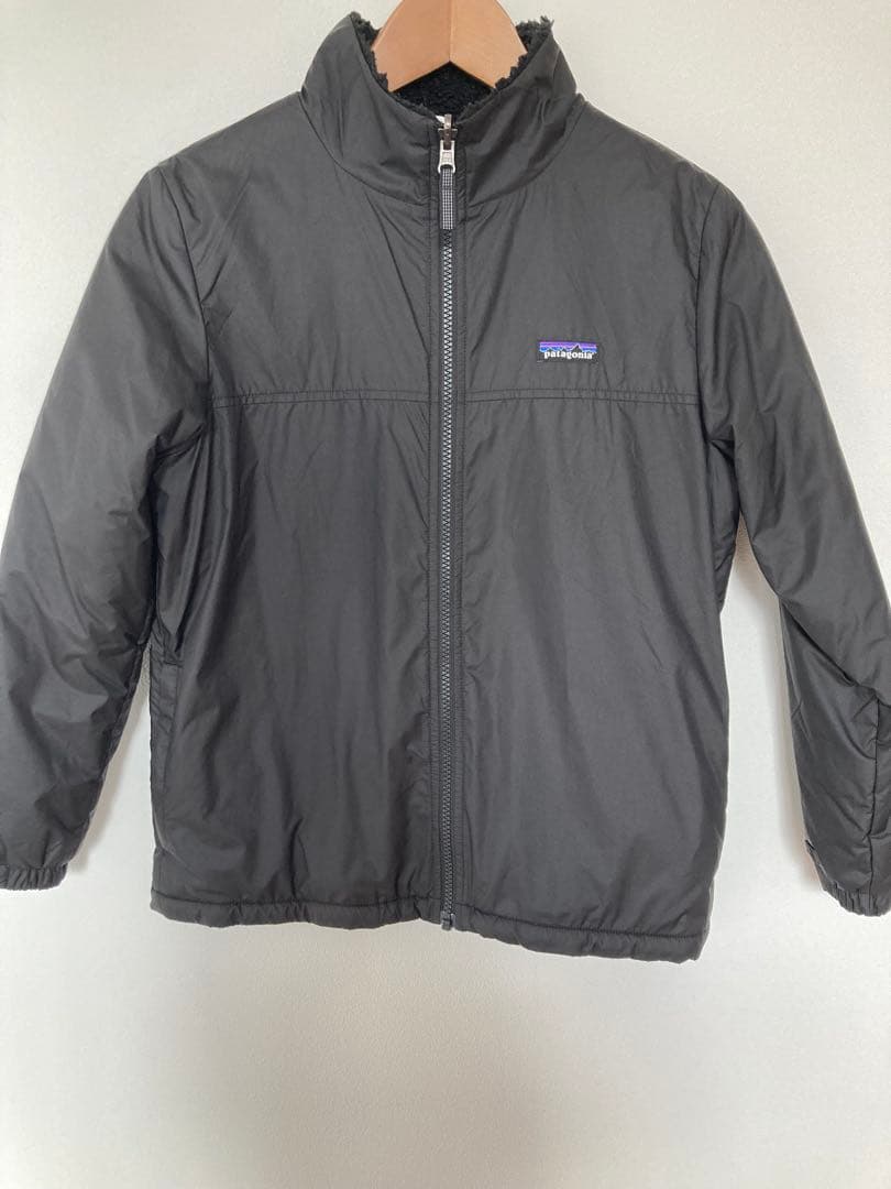 patagonia フォーインワン・エブリディジャケット　キッズ　黒　L12