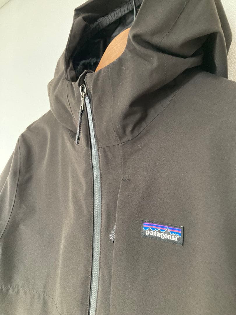 patagonia フォーインワン・エブリディジャケット　キッズ　黒　L12