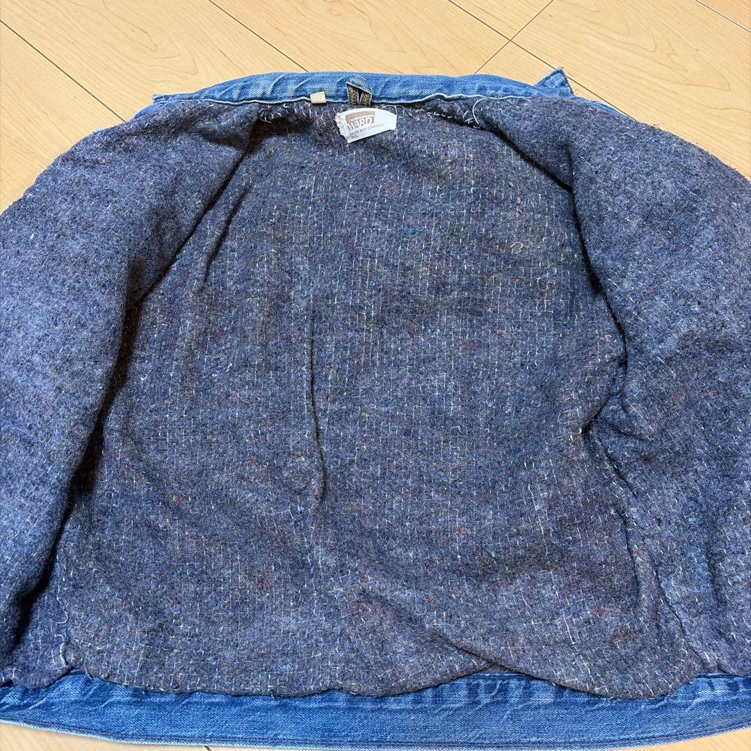 60s モンゴメリーワード 101 デニムジャケット　ストア　セカンド　42