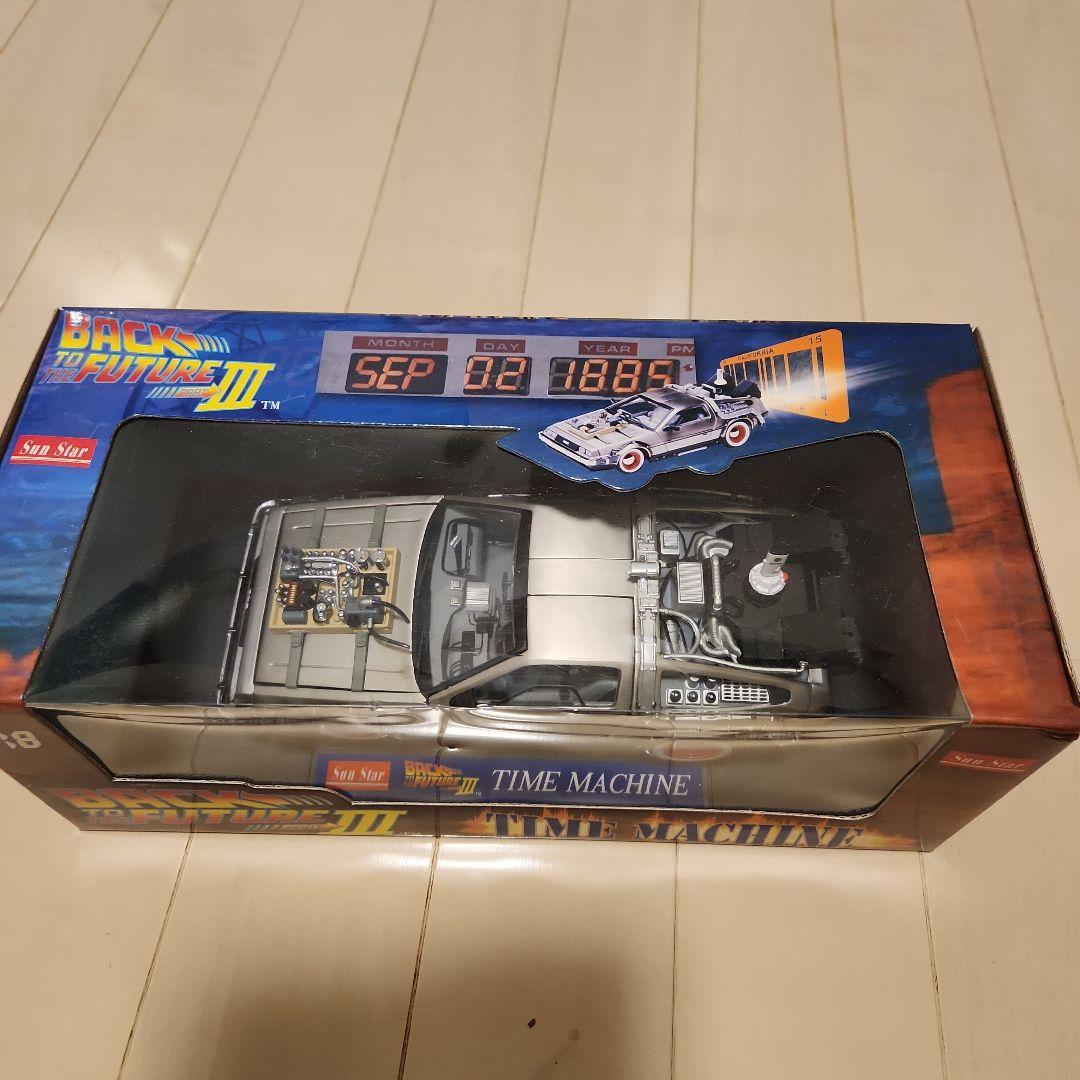 バック・トゥ・ザ・フューチャー III タイムマシン 1/18
