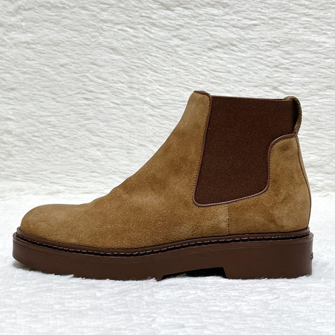 24時間限定価格​【極美品】サントーニ スエード サイドゴア ブーツ 38