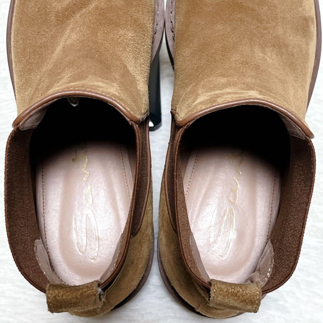 24時間限定価格​【極美品】サントーニ スエード サイドゴア ブーツ 38