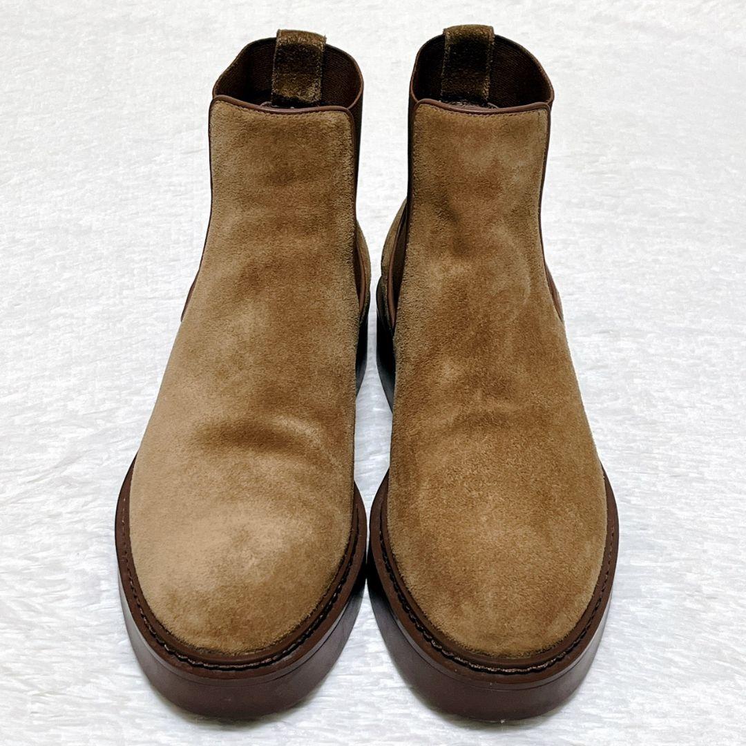 24時間限定価格​【極美品】サントーニ スエード サイドゴア ブーツ 38