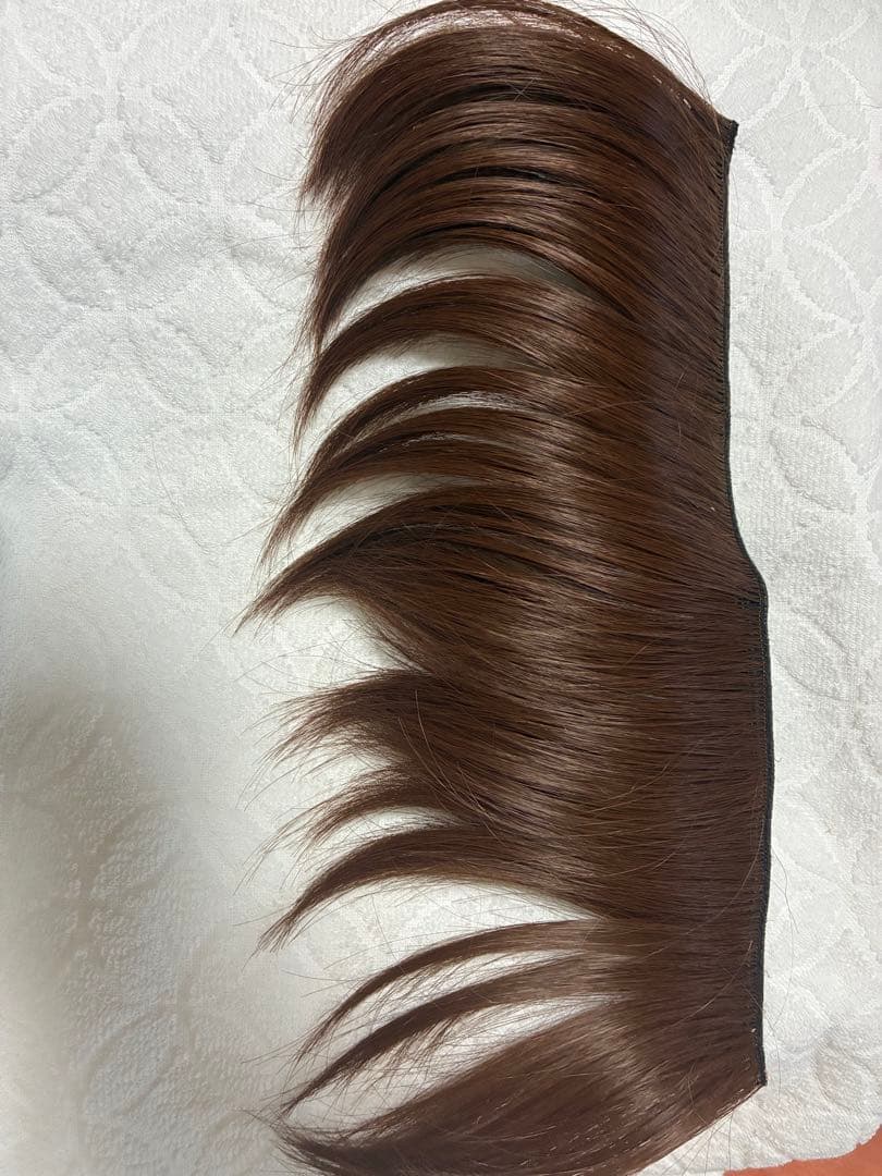 前髪ウィッグ ワンカールショートボブ モカブラウン