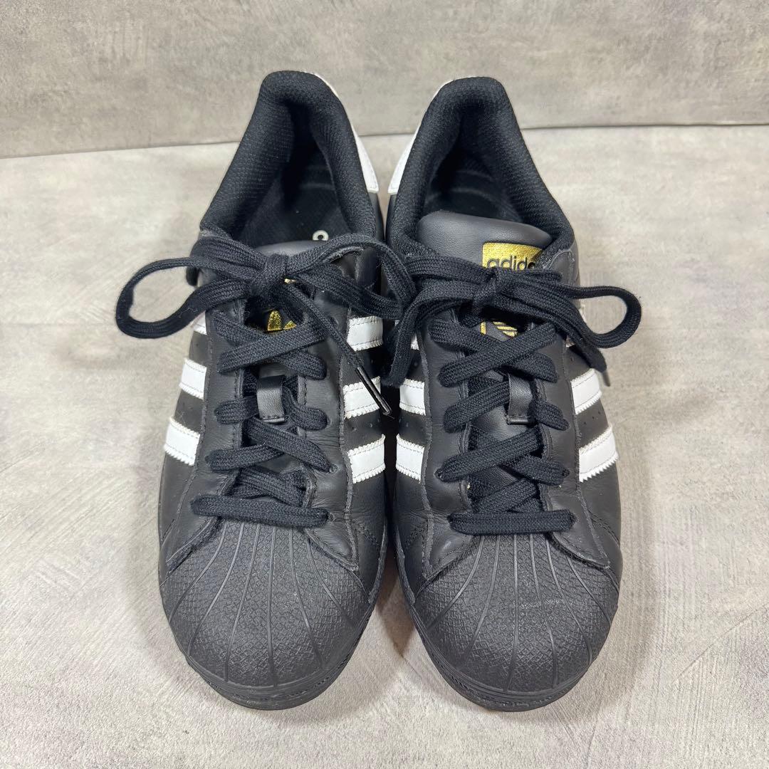 ✨️大人気モデル✨️adidas アディダス スーパースター ブラック 23.0cm