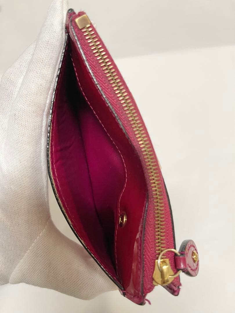 【保管袋付】Louis Vuitton ルイヴィトン ヴェルニ ポシェットクレ