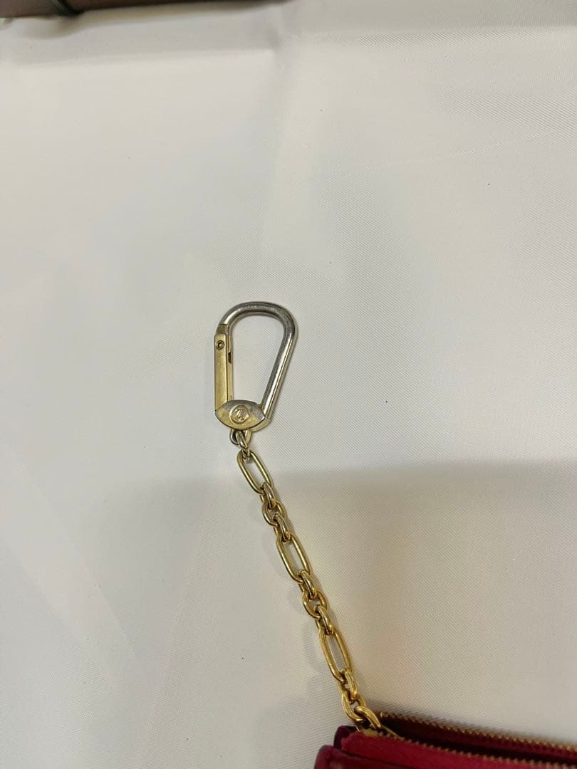 【保管袋付】Louis Vuitton ルイヴィトン ヴェルニ ポシェットクレ