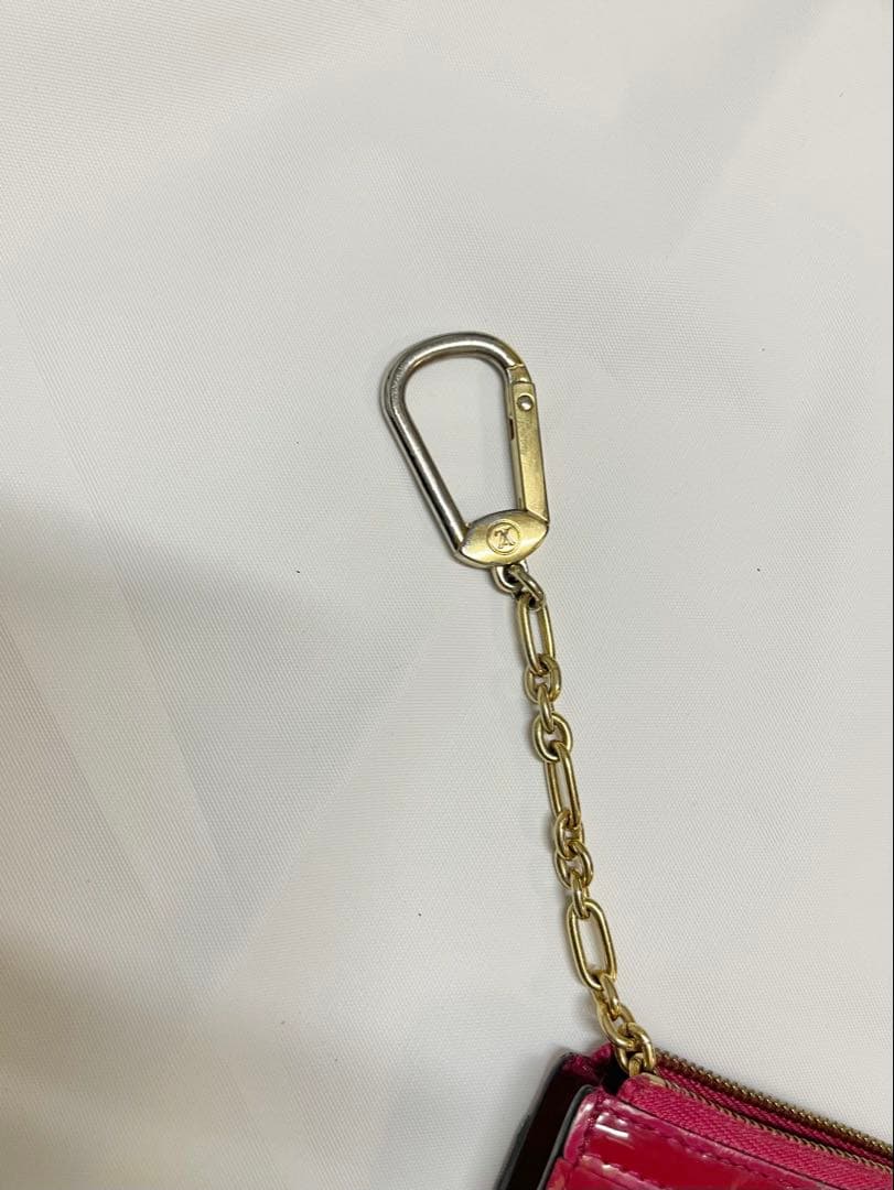 【保管袋付】Louis Vuitton ルイヴィトン ヴェルニ ポシェットクレ