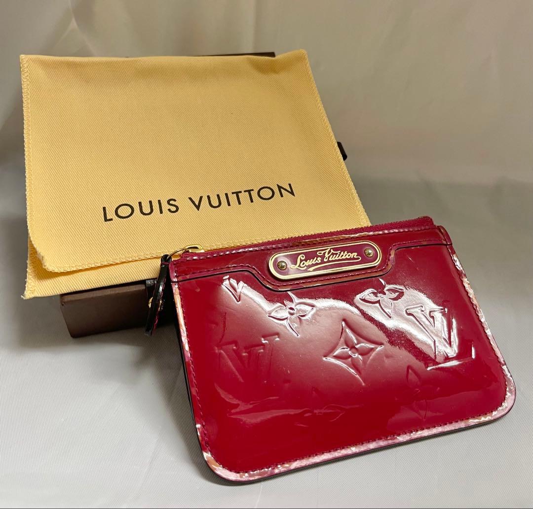 【保管袋付】Louis Vuitton ルイヴィトン ヴェルニ ポシェットクレ