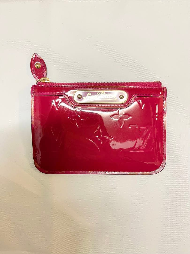 【保管袋付】Louis Vuitton ルイヴィトン ヴェルニ ポシェットクレ