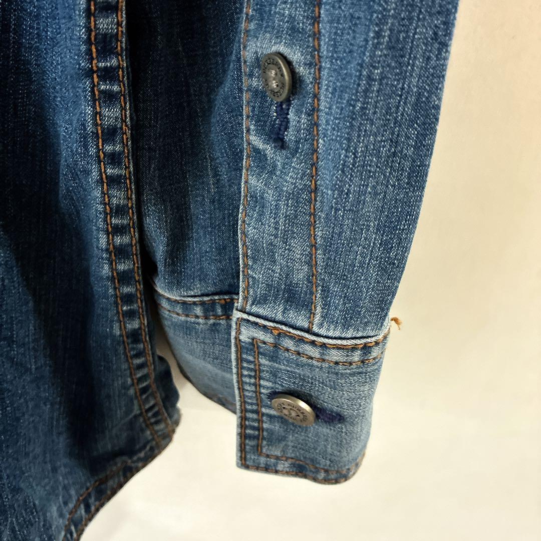 バーバリーロンドン ノバチェック裏地 デニムジャケット 40 Gジャン