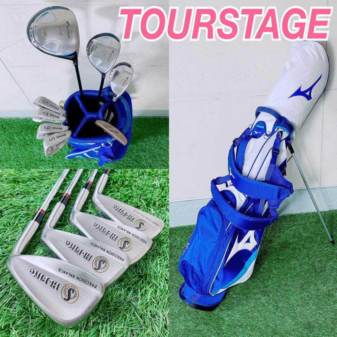 ゴルフクラブ　レディースセット　初心者　ツアーステージ　ViQ　CL N1045