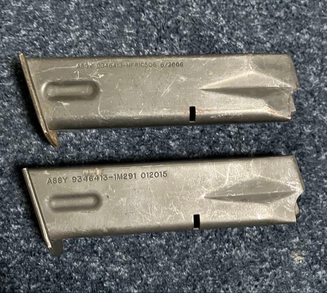 米軍実物 放出品 9mm ベレッタマガジン 2個セット