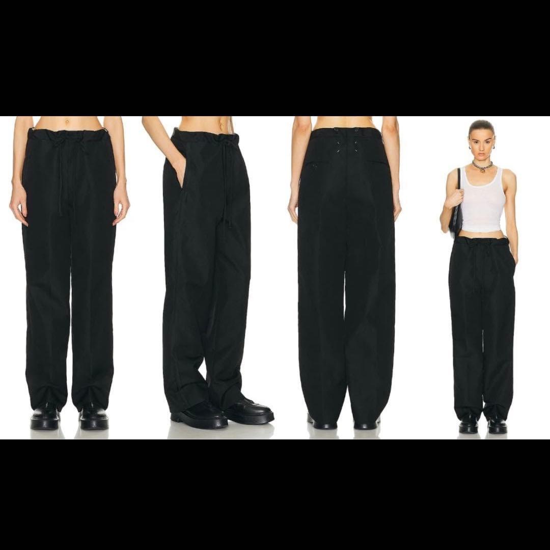 Maison Margiela 24SS ①⑩ ウエストタイ ワイドスラックス