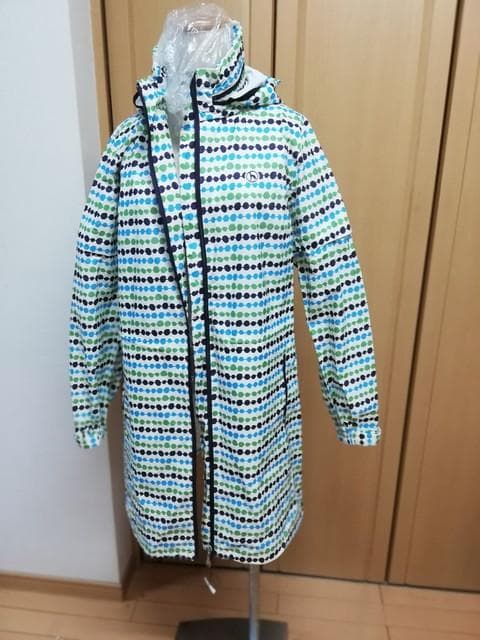 adabatのゴルフレインコート★極美品★サイズ４０★長袖が半袖にもなる