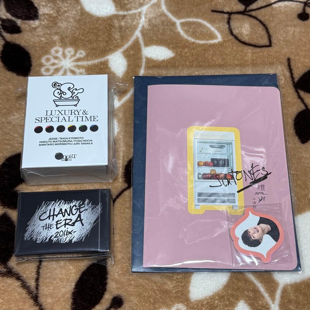 【美品】SixTONESセット(素顔４新品未開封など)