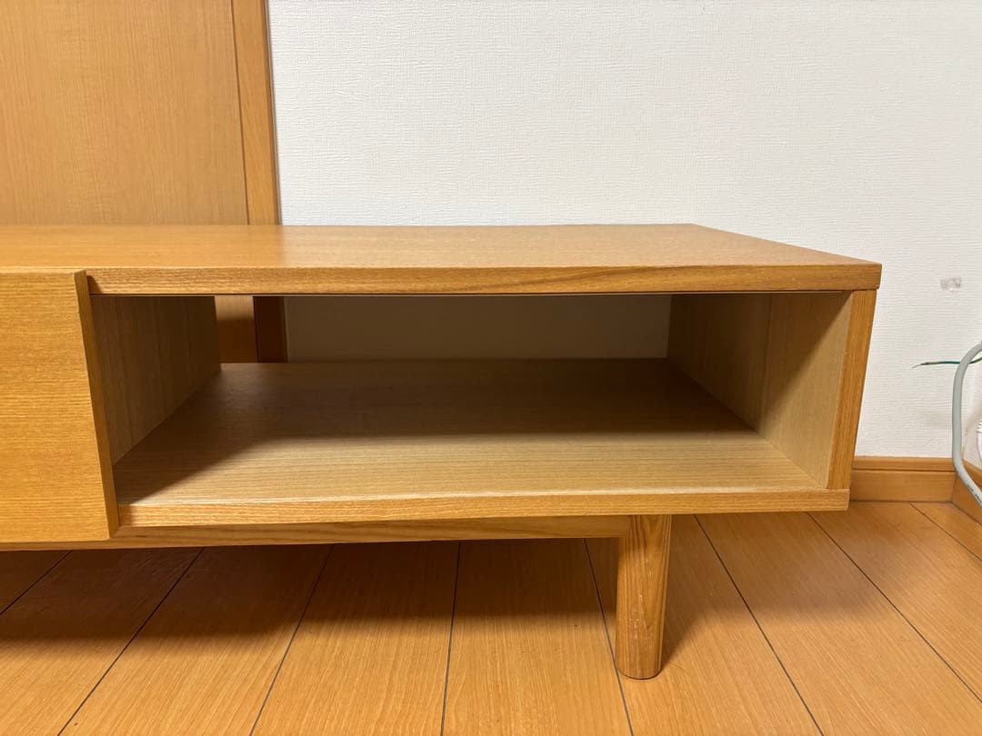 値下げ！入手困難　無印良品 テレビボード　タモ材120cm 天然木 MUJI