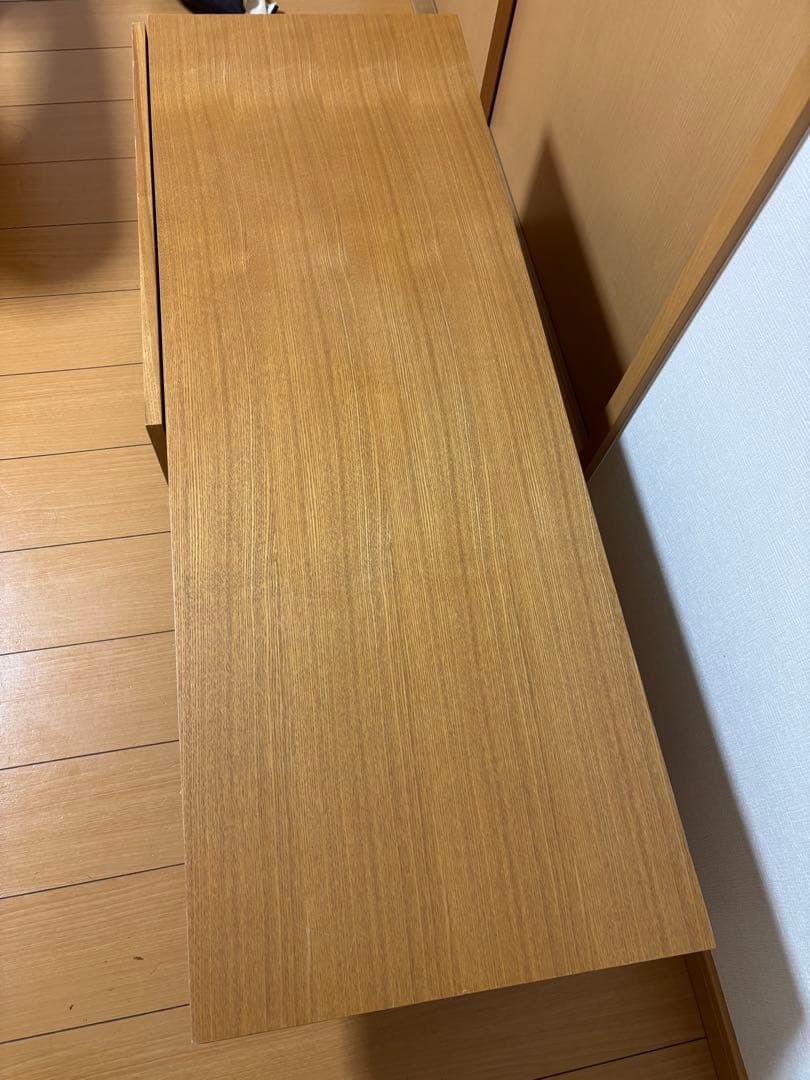 値下げ！入手困難　無印良品 テレビボード　タモ材120cm 天然木 MUJI
