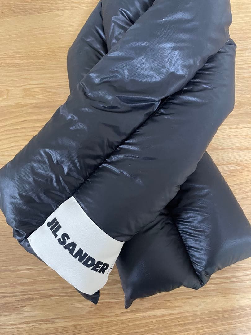 ジルサンダー　　ダウン　スカーフ　マフラー