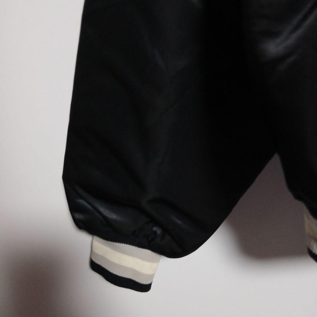 80s USA製 スターター　 スタジャン MLB 黒　ブラック LC391