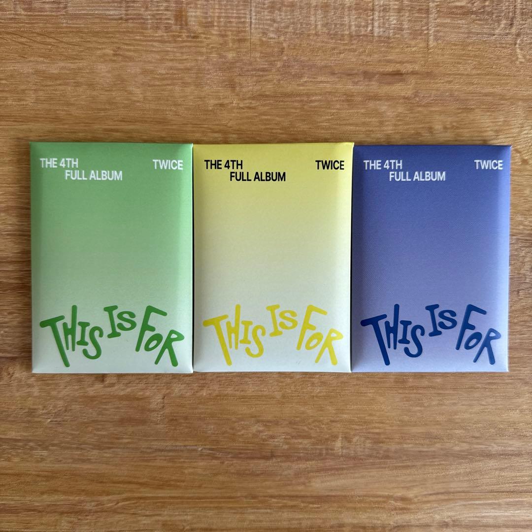 【ナヨン トレカ/サイン付き】This is for アルバムセット