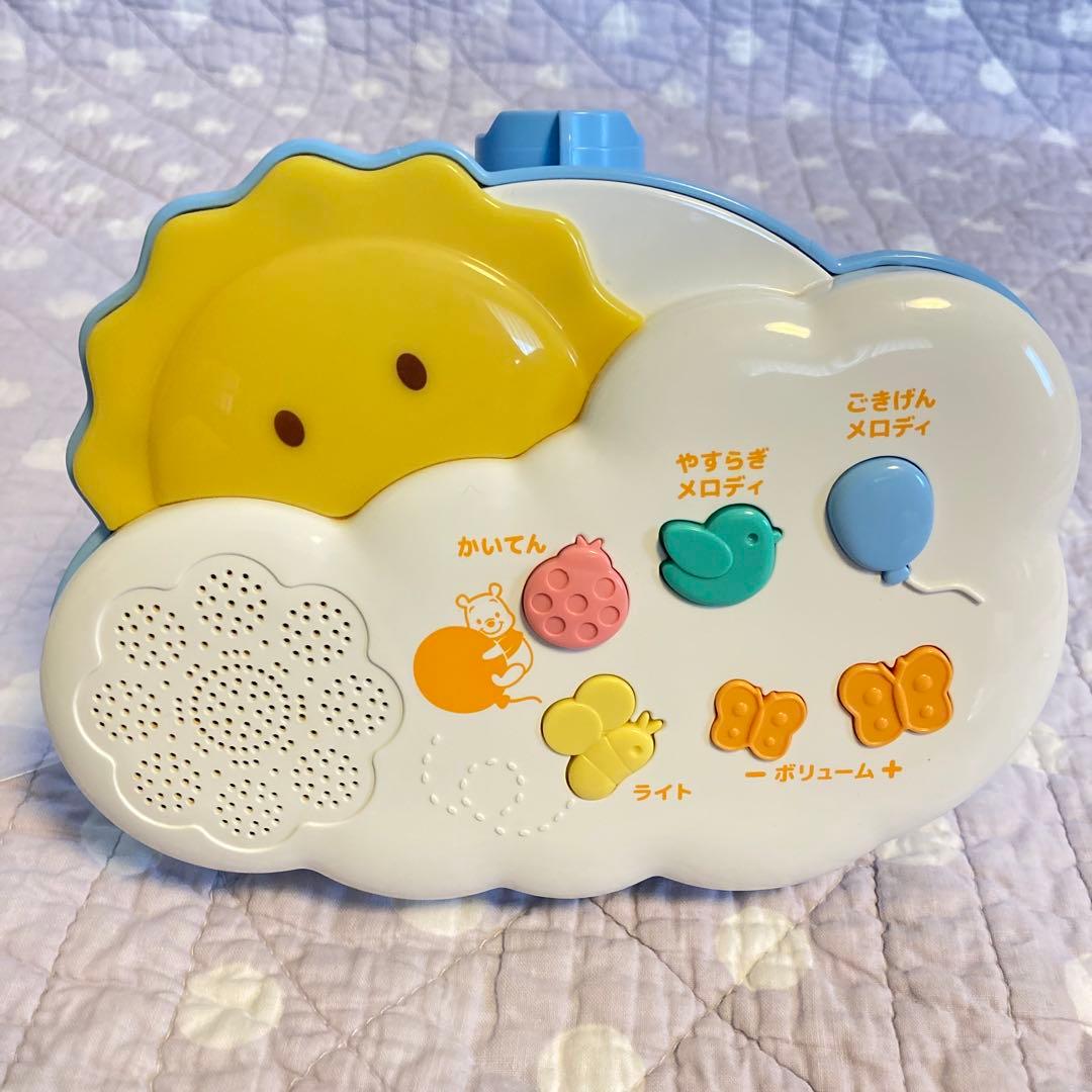 【美品・欠品なし・乾電池付き】6WAYジムにへんしんメリー　くまのプーさん