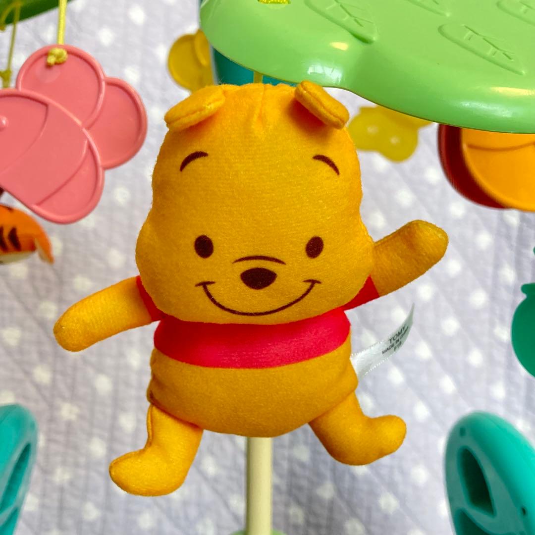 【美品・欠品なし・乾電池付き】6WAYジムにへんしんメリー　くまのプーさん