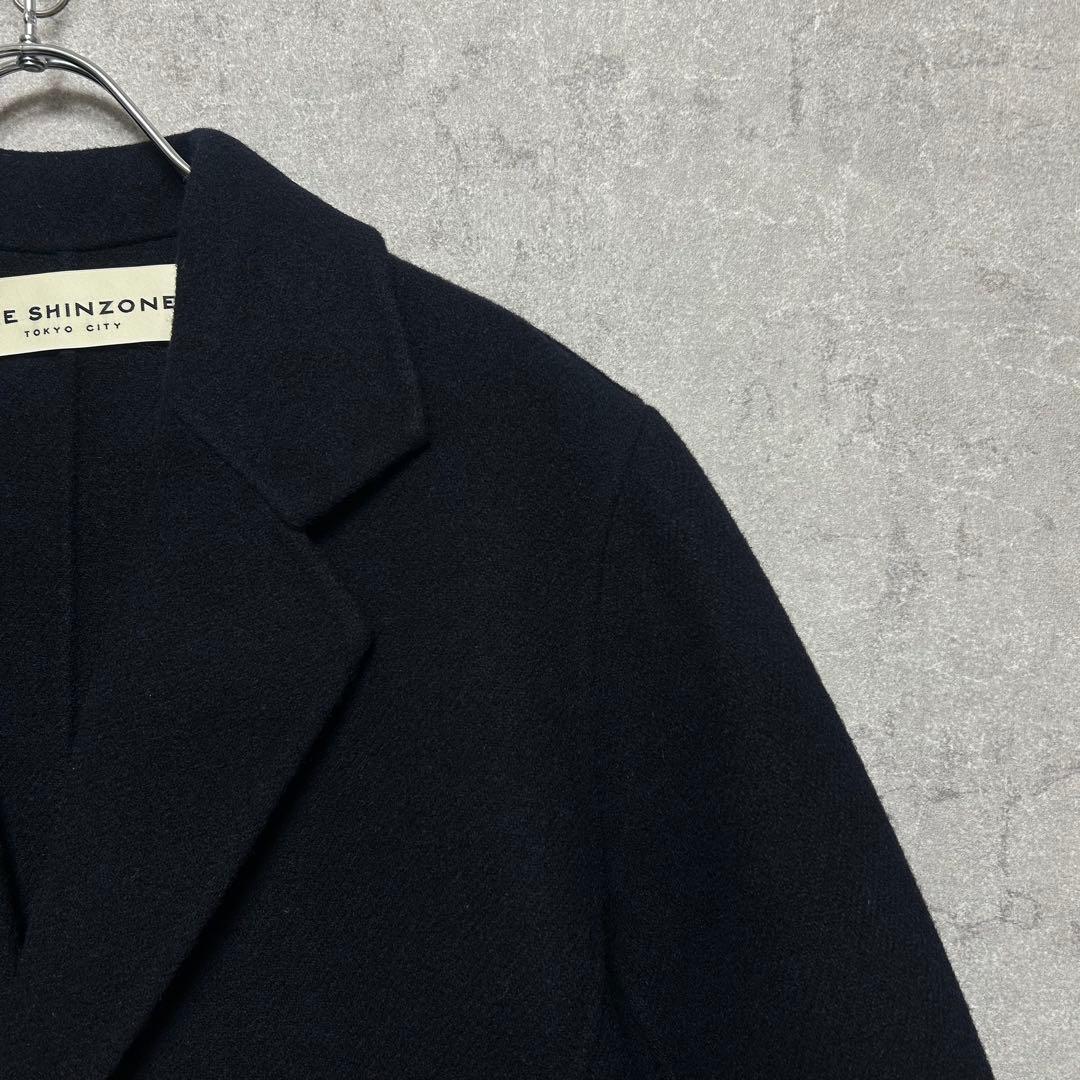 【美品】THE SHINZONE ウールコート オーバーサイズ 36
