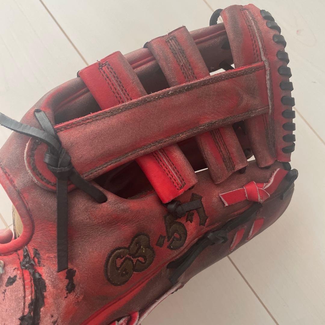 新庄剛志　引退記念　リメイクグローブ