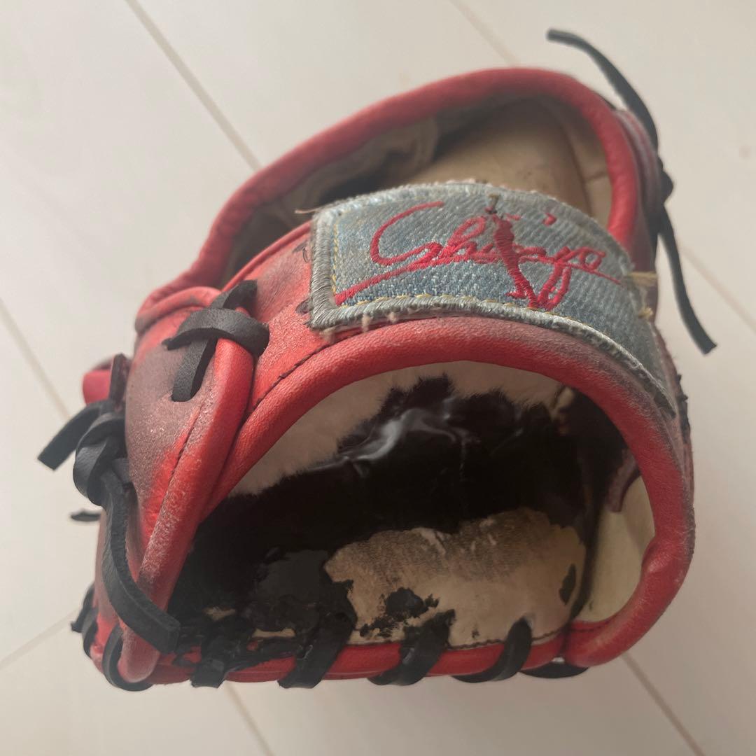 新庄剛志　引退記念　リメイクグローブ