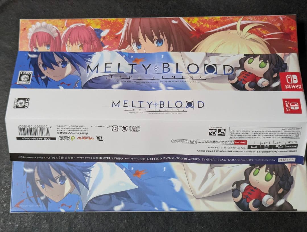 Switch MELTY BLOOD： TYPE LUMINA 限定版特典未開封