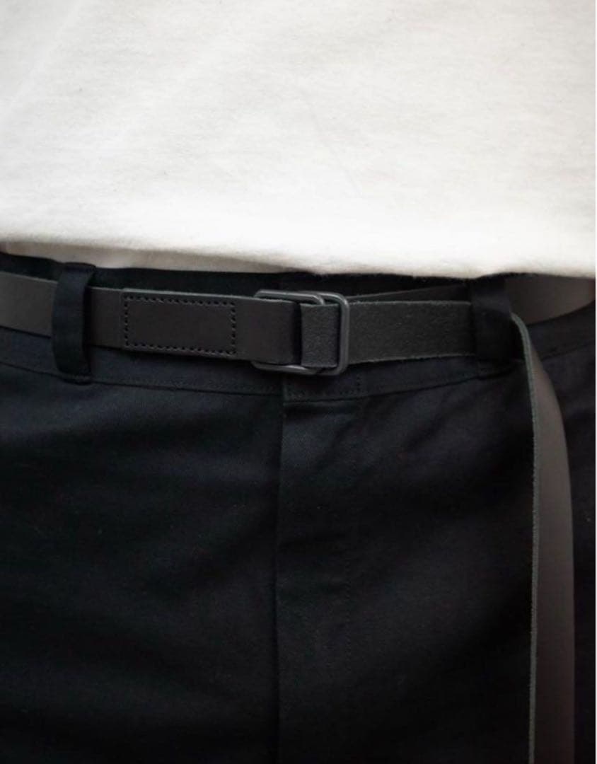 ✴︎W ベルト smooth leather belt OVY KAJA DECi