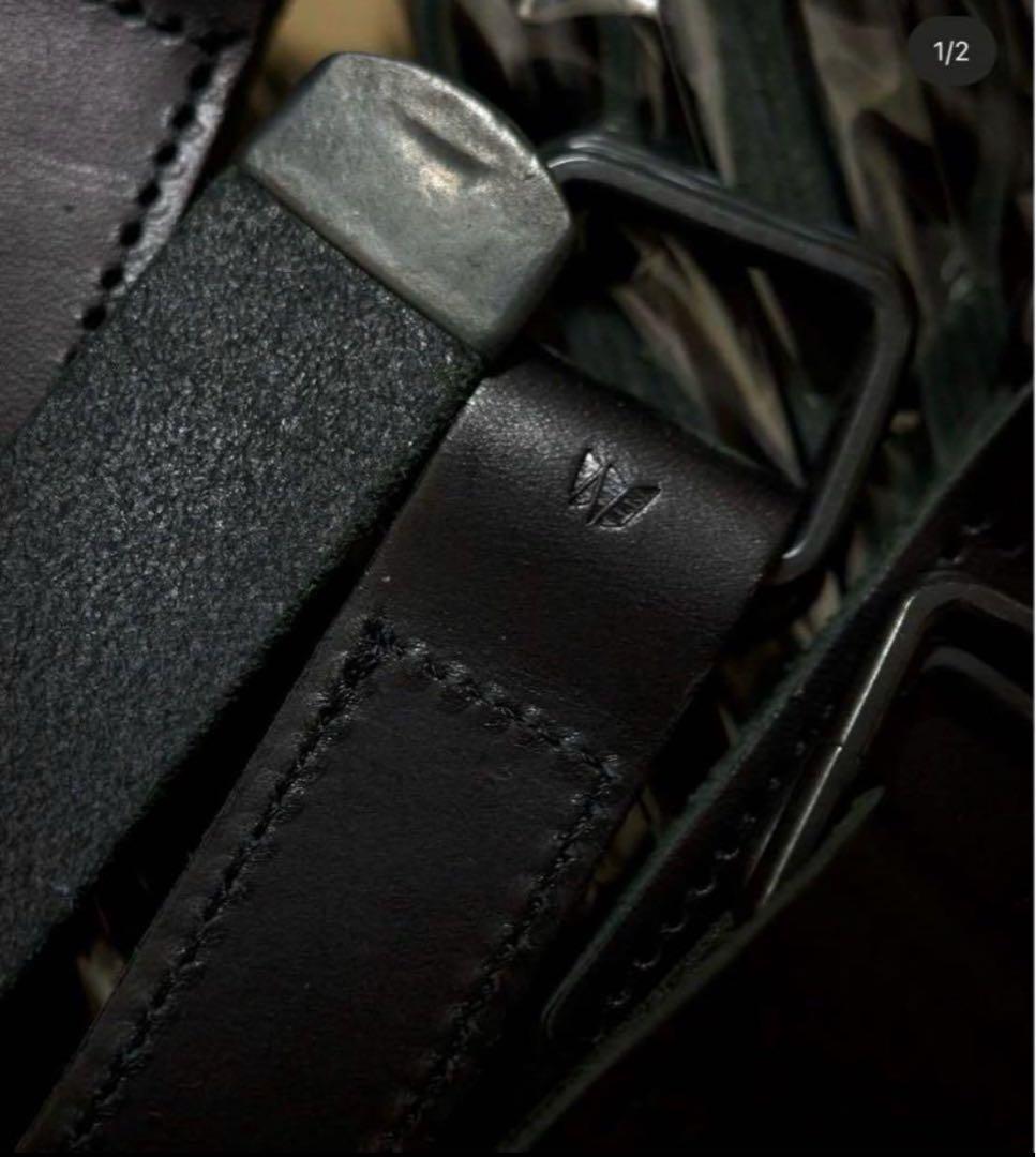 ✴︎W ベルト smooth leather belt OVY KAJA DECi