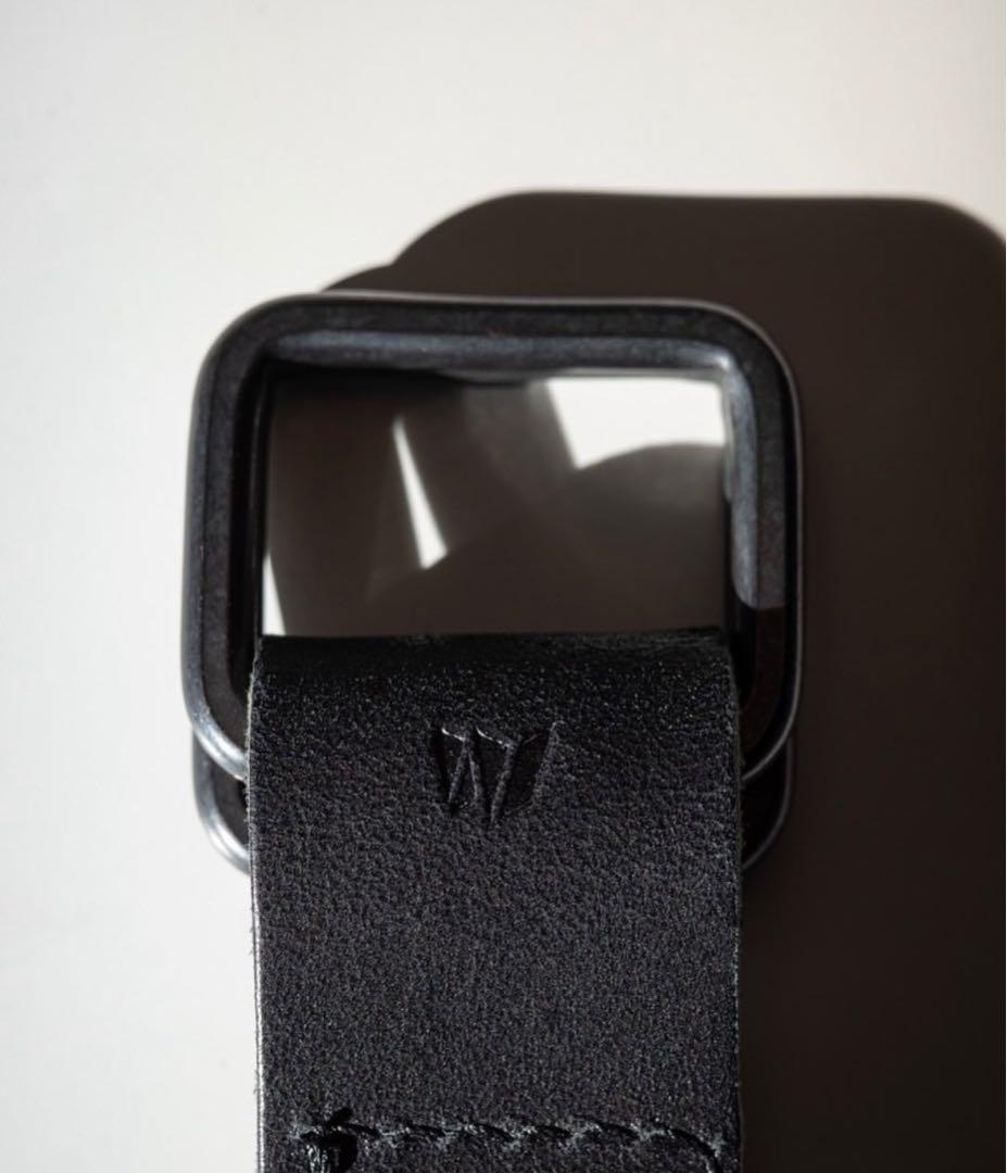 ✴︎W ベルト smooth leather belt OVY KAJA DECi