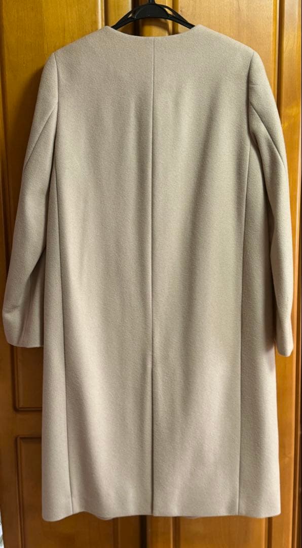 ！SALE！ロートレアモン　新品未使用　ノーカラー　ウールロングコート