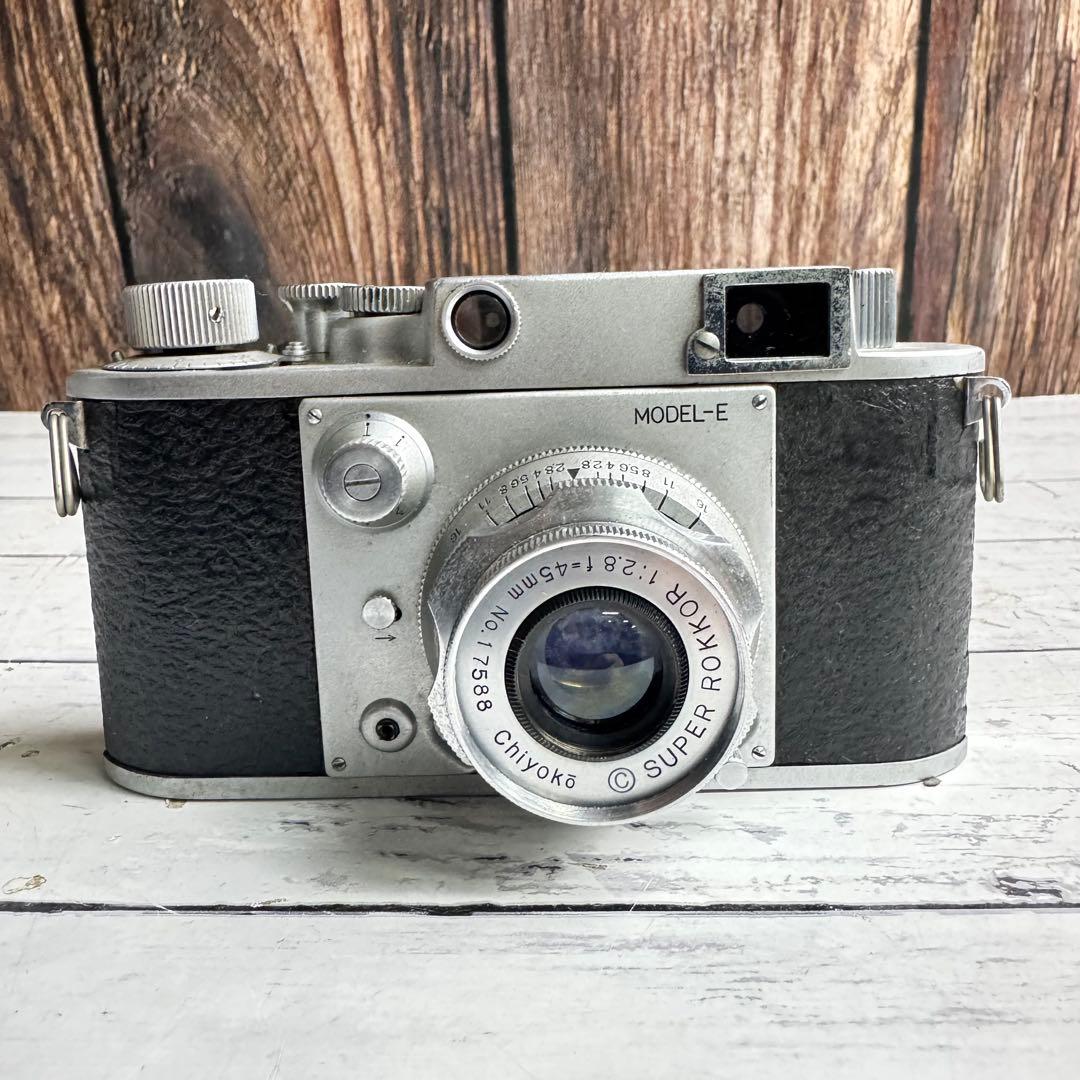 フィルムカメラ Minolta 35 Model E ROKKOR 1:2.8 f=45mm