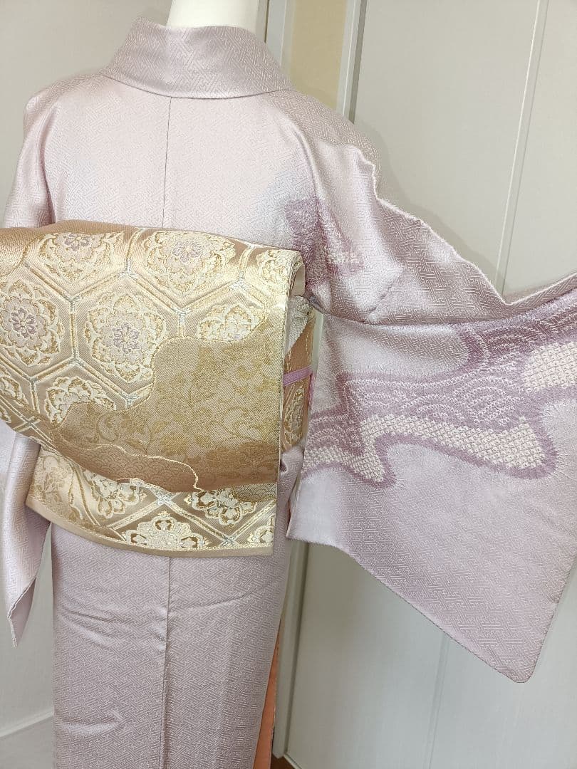 正絹訪問着　フルセット４点　卒業式　入学式　宮参り　七五三